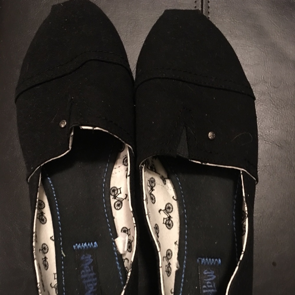 Black Slip On Shoes